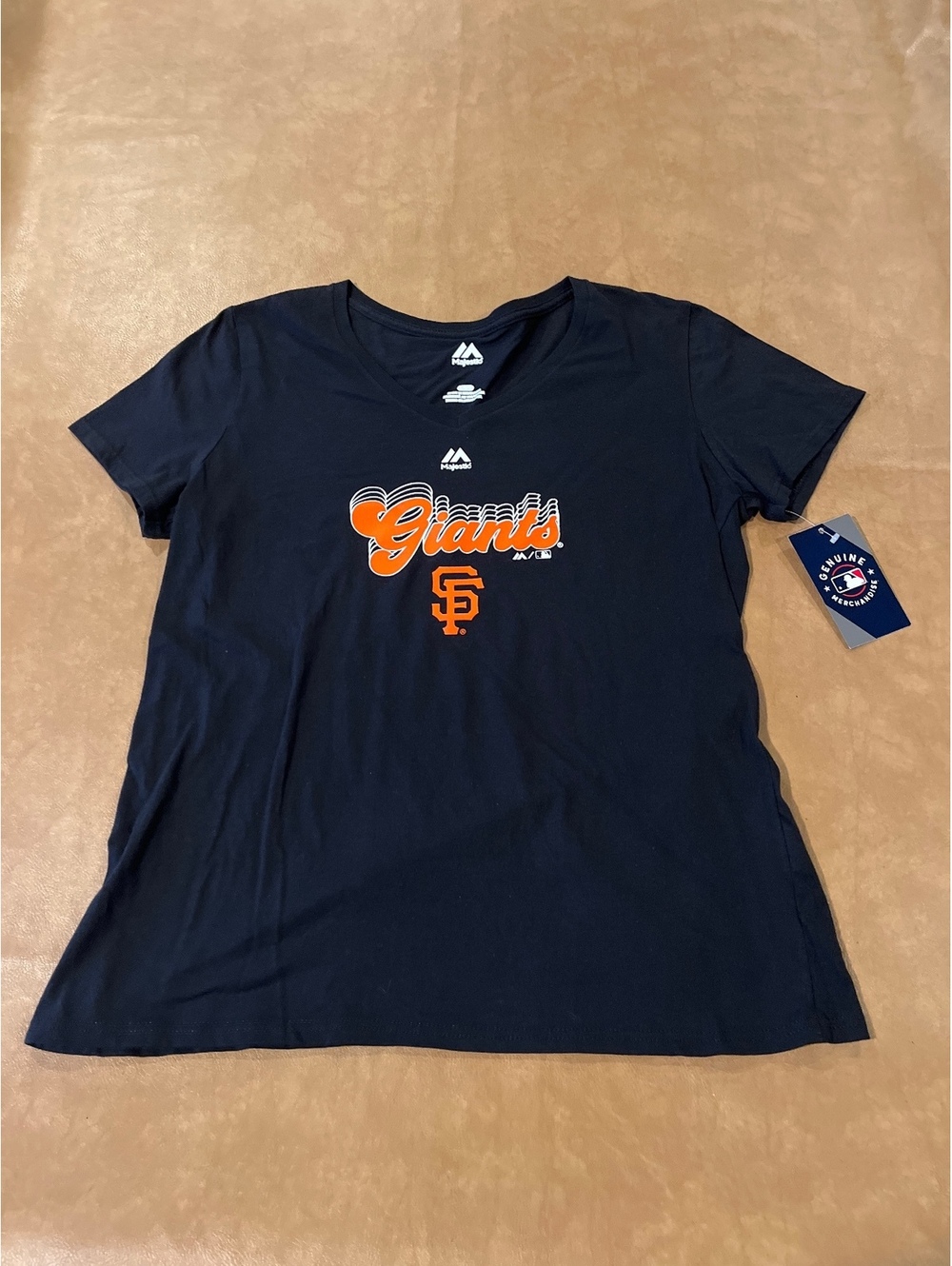San Francisco Giants Majestic Shirt Black (Women’s Large) NWT